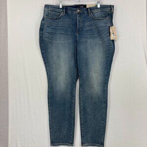 New NYDJ size 20W Alina Legging Stretch Skinny Jeans Stretch Comfy High Rise
